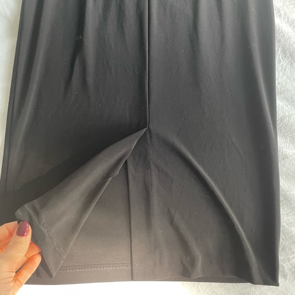 REVOLVE - Norma Kamali strapless black dress - Picture 2 of 5